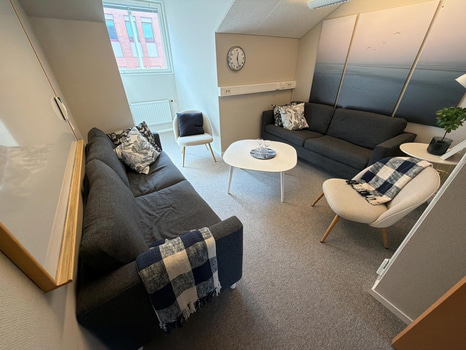 Soffor, fåtöljer m.m.