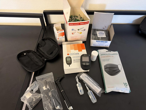 Blodsockermätare m.m.