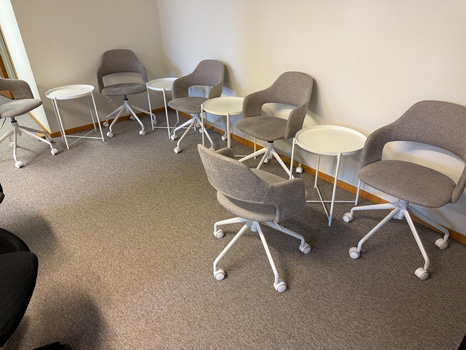 6 st stolar & 4 st bord