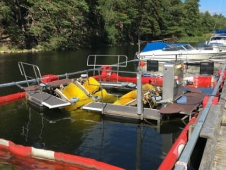 Automatisk båtbottentvätt för båtar