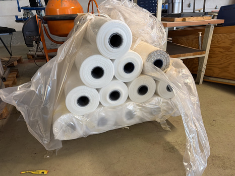 Plast på rulle – ca 1380 mm (industrifolie)