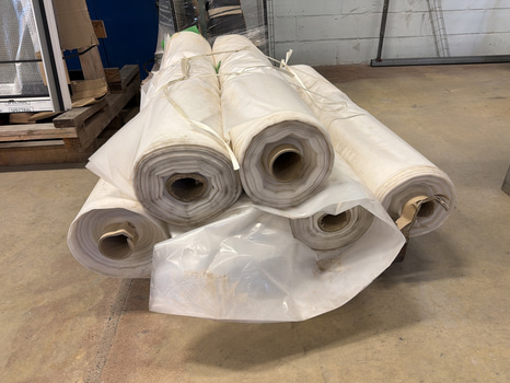 6 st. Plastfolie / Polyeten – rullar (industrikvalitet)