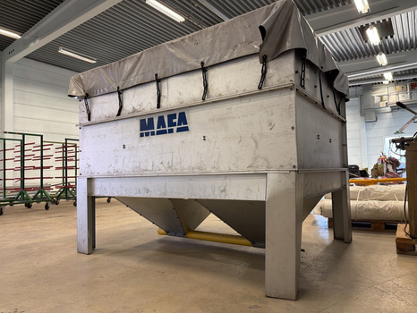 MAFA pelletsförråd med omrörare & matarskruv – komplett