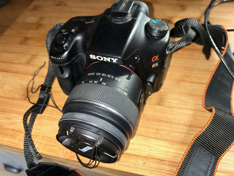 Kamera Sony Alpha 65, 3,5-5,5/ 18-55mm Sony objektiv