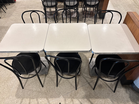 3 st. Bord inkl. 6 st. stolar