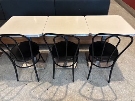 3 st. Bord inkl. 3 st. stolar