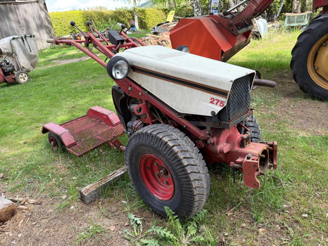 Belos 275 Redskapsbärare med tillbehör | Slunga | Klippaggregat | Kärra