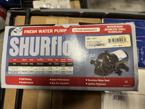 Water Pump Shurflo Aqua King Standard 3.0, 12V