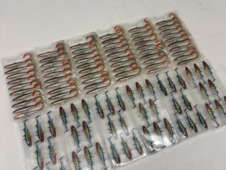 Parti med fiskedrag Westin, Stanley the stickleback och Bullteez ct.