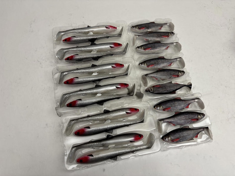 Parti med fiskedrag Westin, Bullteez och Ricky the roach