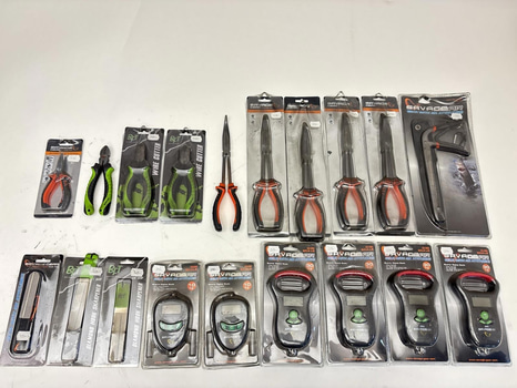 Parti med fiskeredskap