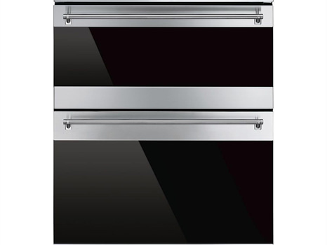 Dubbelugn Smeg Inbyggd, Rostfritt stål Classic DOSF6390X