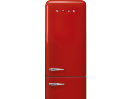 Kombinerad Kyl/Frys Smeg, Röd, 50's Style retro FAB32RRD6