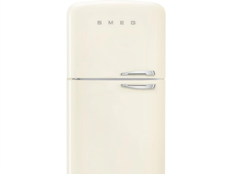 Kombinerad Kyl/Frys Smeg, Creme, 50's Style retro FAB50LCR5