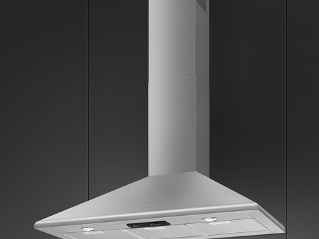 Köksfläkt Smeg Väggmonterad 90 cm, Rostfritt stål, Universal KSED95XE