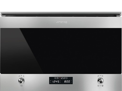 Mikrovågsugn Smeg Inbyggd, Rostfritt stål, Classic MP322X1
