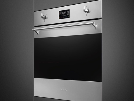 Kombinationsångugn Smeg Pyro Steam, Rostfritt stål, Classic SOP6302S2PX