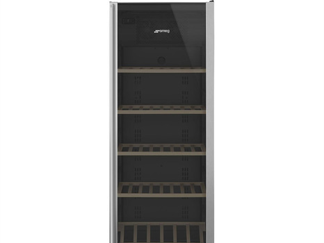Vinkyl Smeg Fristående, Rostfritt stål, Anti fingerprint, Classic SCV115G