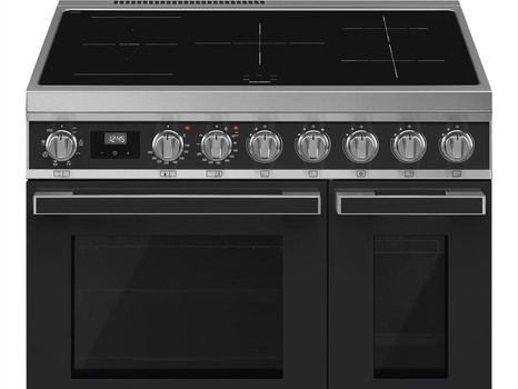 Induktionsspis Smeg 90x60 cm, Antracit, Portofino CPF92IMA