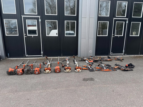 8 st röjsågar Husqvarna/Stihl | Reparationsobjekt