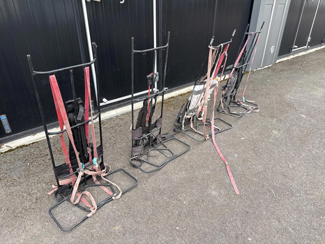 4 st bärramar för plantkartonger