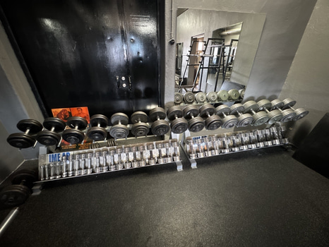 Hantelställ inkl. hantlar 1-47,5 kg