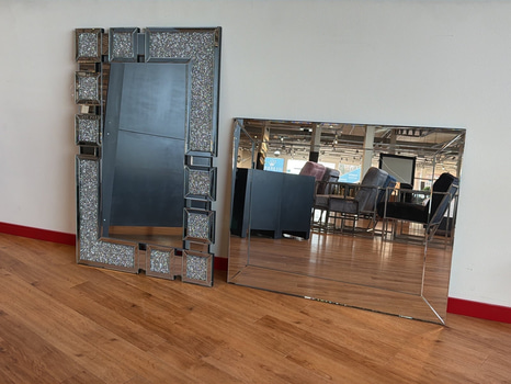 2 st speglar, 80x120 / 80x100 cm