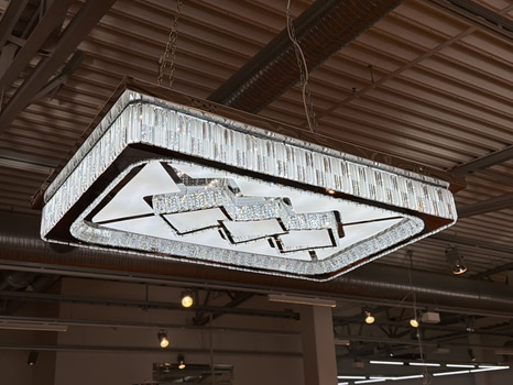 Taklampa, LED, 110x70 cm