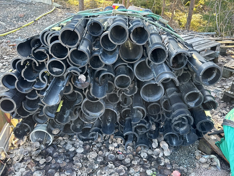 Parti med Kabelskyddsrör,