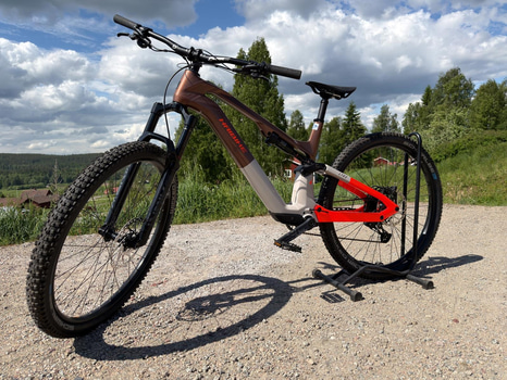 Elcyckel Haibike Lyke CF 10 2025 – heldämpad, large, 29"