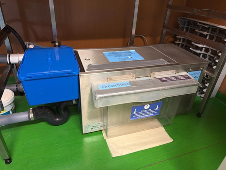 Fettavskiljare, GreaseShield GS1850, rostfri