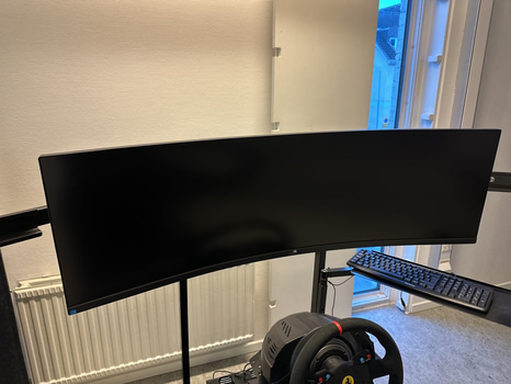 Skärm, ASUS, XG49W, 49-tums, svart, kurvad