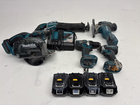 Parti med verktyg Makita