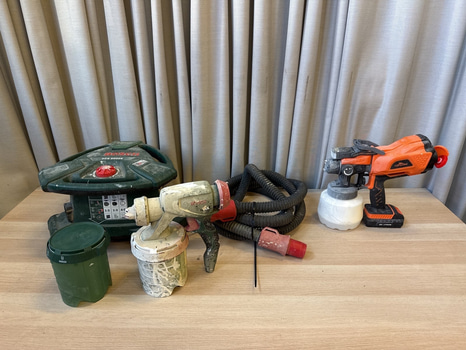 Färgsprutor Bosch PFS 5000 E & Topshak