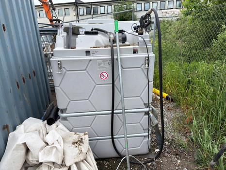 Diesel tank, 2,500 litres, CUBE TANK 2500