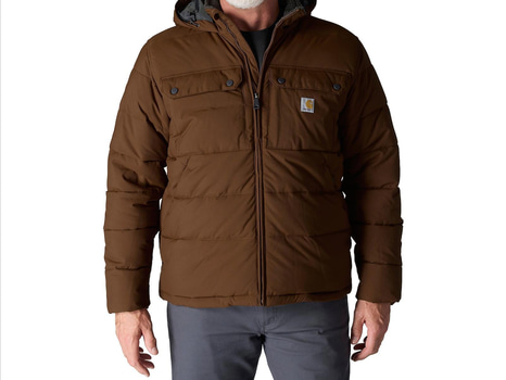 VINTERJACKA CARHARTT, MONTANA LOOSE FIT, INSULATED JACKET, RED DUCK, STL. L