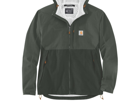 JACKA CARHARTT, MONTEREY MEN'S RELAXED FIT, WIND FIGHTER JACKET, FORESTRY GREEN/DARK FORESTRY GREEN, STL. XXL