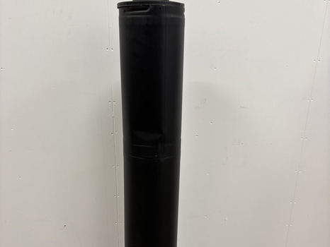 STÅLSKORSTEN HARVIA SVART 1500 MM WHP1500M