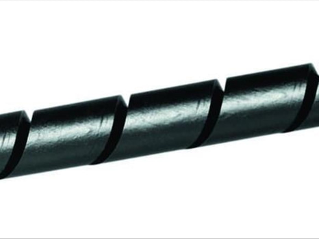 3 ST. SPIRALSLANG SVART 30M SBPE4, BUNT 5-20 MM