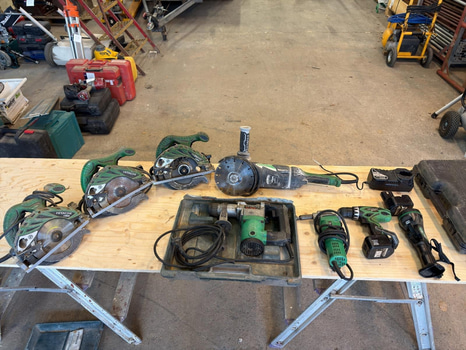 Maskinpaket Hitachi 8 st
