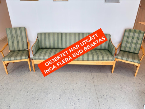 Soffa inkl. 2 st. fåtöljer