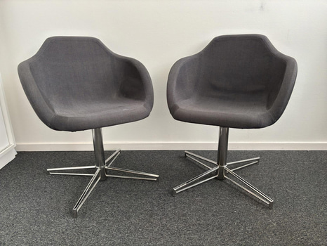 2 st. Snurrstolar Johanson Design