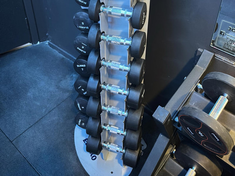 Komplett ställning med hantlar från Eleiko 1 - 10kg