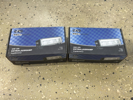 Extraljus PRO+, 45 W LED, 2 st