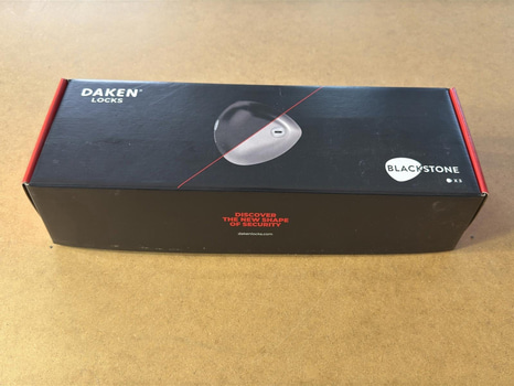 Lås Daken Blackstone Slam, 3-pack, svart