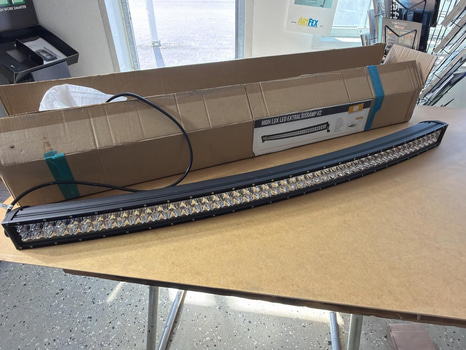 Extraljusramp Osram High Lux LED, 288 W, 127 cm