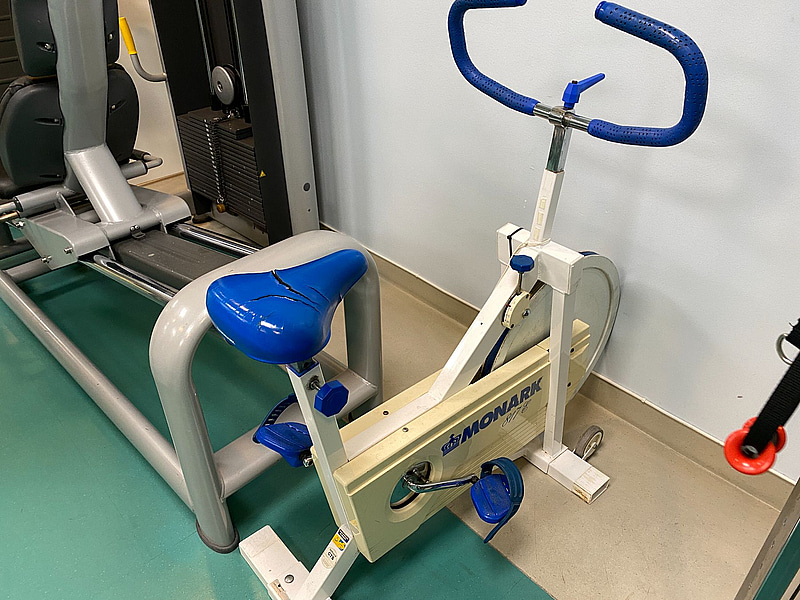Monark träningscykel 817E säljes via nätauktion Budi Auktioner