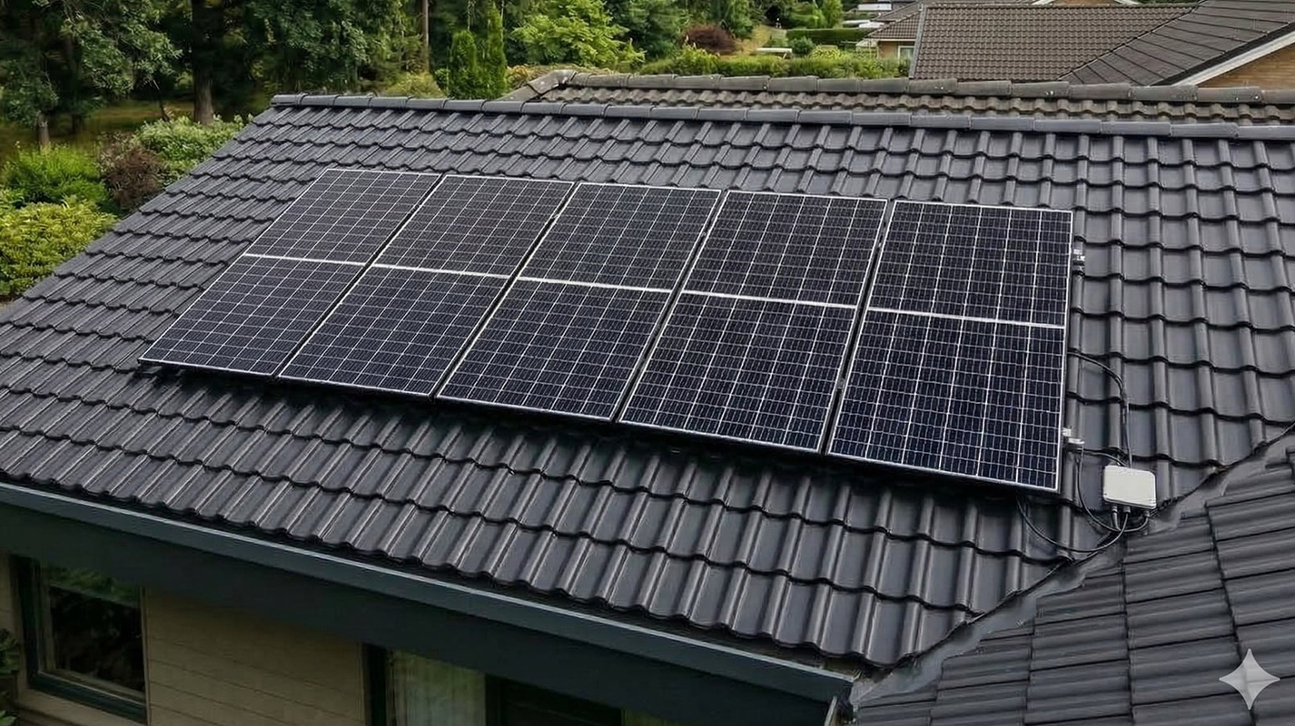 Partier med solpaneler