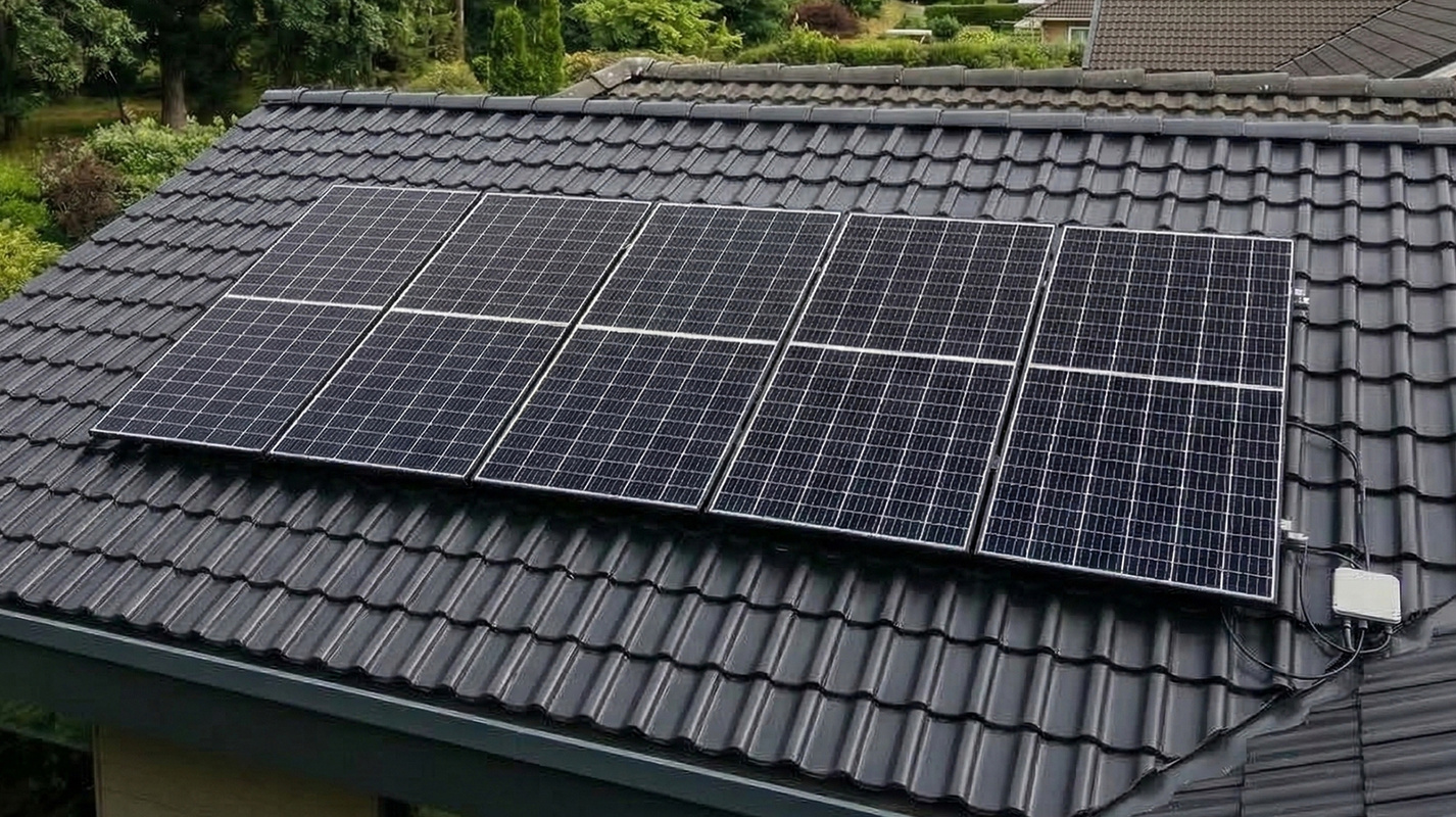 Partier med solpaneler