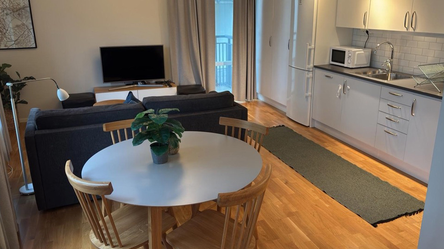 Fullt möblerade